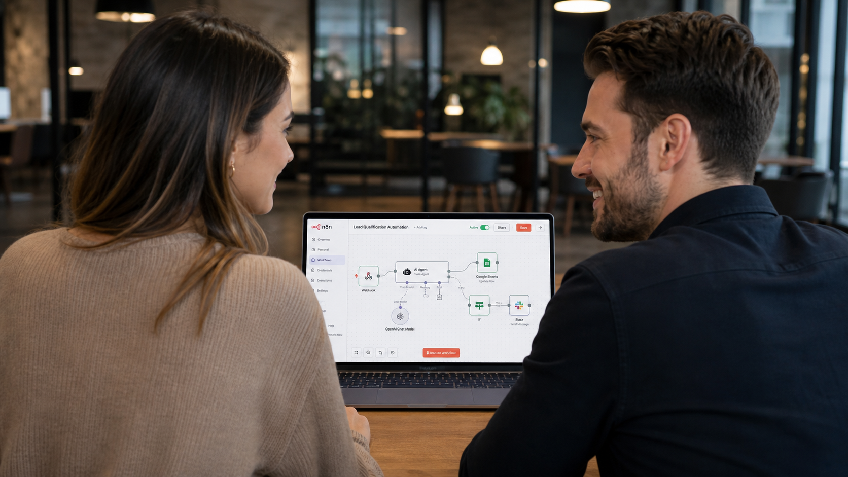 Colaboração entre pessoas e tecnologia em um ambiente de trabalho